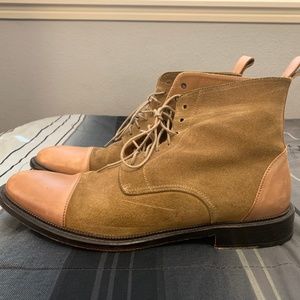 Taft - The Troy Boot in Ochre - Size 10
